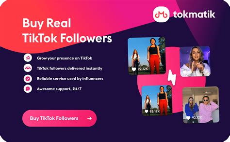 Mar 27, 2023 · Here's our list of top 5 sites where you can purchase followers for your TikTok account and build your brand: 1. TokMatik. TokMatik is our number one choice for a reason. Their services are unparalleled when it comes to helping TikTok influencers and companies build their brand on the platform. What sets them apart from other sites is their ... 